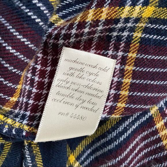 Francesca’s Spring In Tow Flannel Button Down - Picture 7 of 10